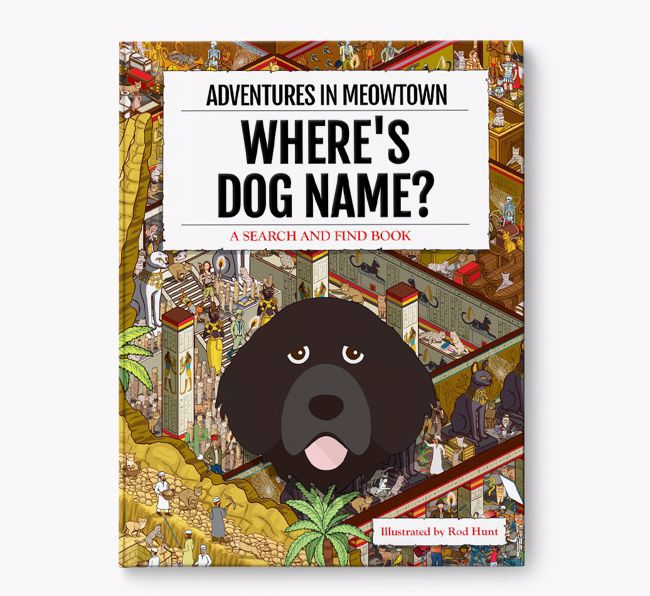 Personalised Portuguese Water Dog Book: Where's Portuguese Water Dog? Volume 2